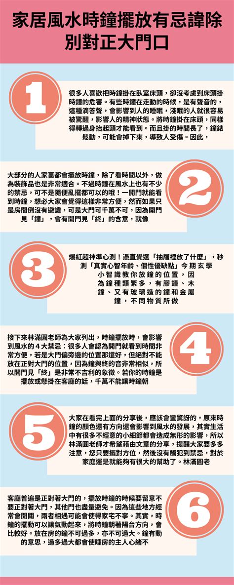 掛鐘掉下來|時鐘掛哪也有禁忌？專家：4個地方絕對不能放